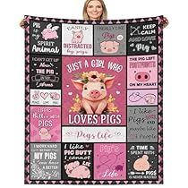 Pig Gift Ideas, Pig Blanket, Throw Blanket Gift, Pig Decor, Bbq Gifts, Pigs In A Blanket, Christmas Gifts For Boys, Blanket For Couch, Pig Lovers