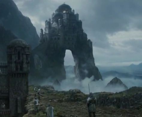 The Eyrie (The Vale of Arryn) - House Arryn Nature, Travel, Game Of Thrones, Arryn Aesthetic, Mount Rushmore, Castle, Natural Landmarks