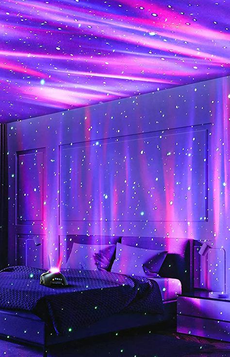 Northern Galaxy Light Aurora Projector with 33 Light Effects, Night Lights LED Star Projector for Bedroom Nebula Lamp, Remote Control, White Noises, Bluetooth Speaker for Parties Aurora Projector, Galaxy Light, Summer Bedroom, Galaxy Lights, Star Projector, Light Wave, Summer Projects, Party Lights, Lights Led