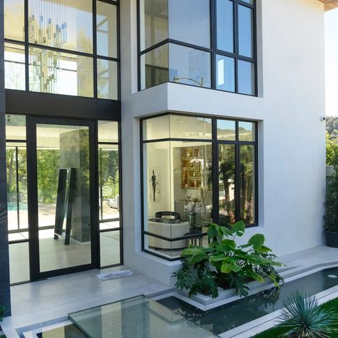 75 Huge Modern Entryway Ideas You'll Love - April, 2023 | Houzz Contemporary Double Front Entry Doors, Oversized Front Door Modern Solid, Entry Aluminum Doors Modern Us, Double Front Entry Doors Modern Grand Entry Doors ®, Pivot Doors Entry Modern Iron, Modern Entryway, Decor Inspiration, Front Door, Entryway