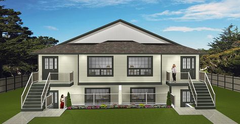 Small Apartment Complex Plans, Small Apartment Building Plans, Small Apartment Complex, Small Apartment Building Design, Small Apartment Layout, Small Apartment Building, House Flippers, Duplex Design, Duplex House Plans