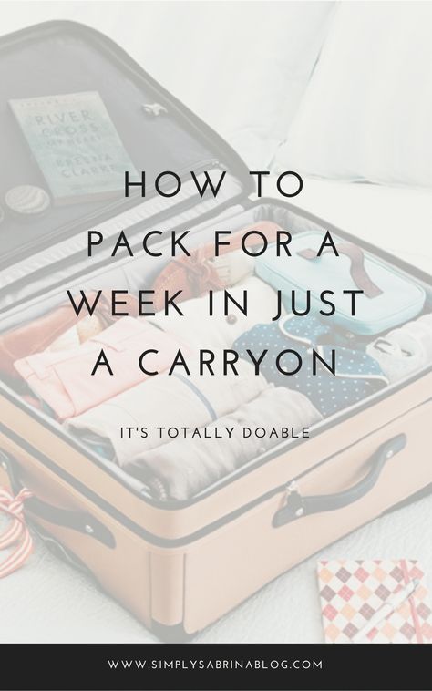 Carryon Packing List, Pack For A Week, Carryon Packing, Carryon Suitcase, Minimalist Packing, Carryon Bag, Small Suitcase, Carry On Packing, Suitcase Packing