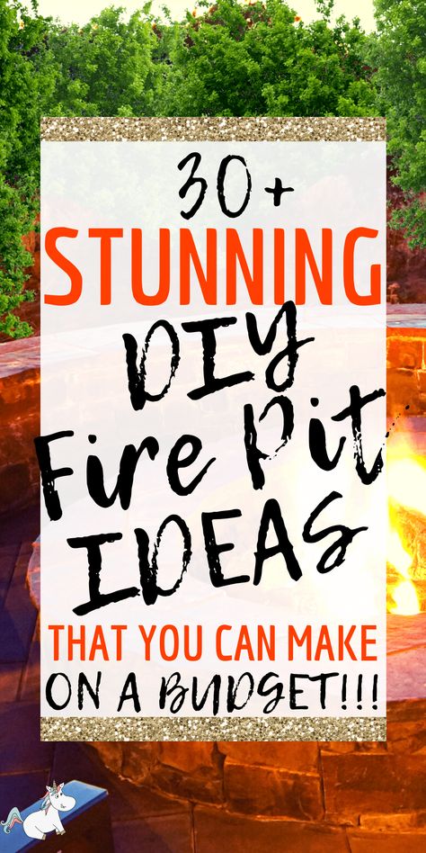 30 DIY Fire Pit Ideas You Can Make On A Budget Easy Outside Fire Pit Ideas, Homemade Fire Pits Ideas, Fire Pit Ideas Rustic, Basic Fire Pit Ideas, Diy Fire Pit Makeover, Fire Pits Backyard Ideas Diy, Campground Fire Pit Ideas, Above Ground Fire Pit Ideas Backyard Diy, How To Make A Fire Pit Backyard