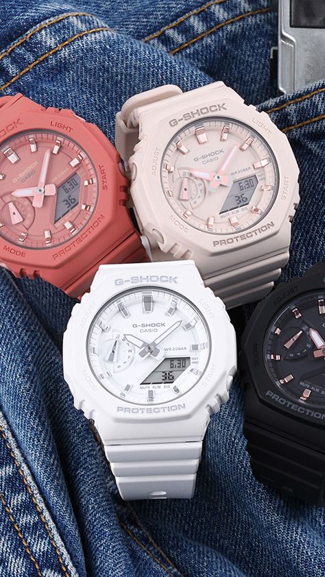 Gshock Watch Women, G Shock Watches Women, G Shock Watch, Wishlist Christmas, Casio G Shock Watches, Rolex Women, Watches Collection, Gold Watches Women