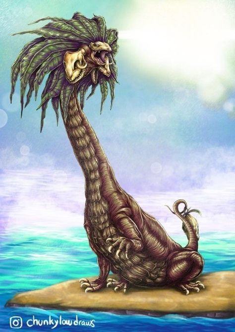 Alolan Exeggutor, Plant Pokemon, Creepy Pokemon, Pokemon Mix, Pokemon In Real Life, Pokemon Realistic, Real Pokemon, Beast Creature, Semi Realistic