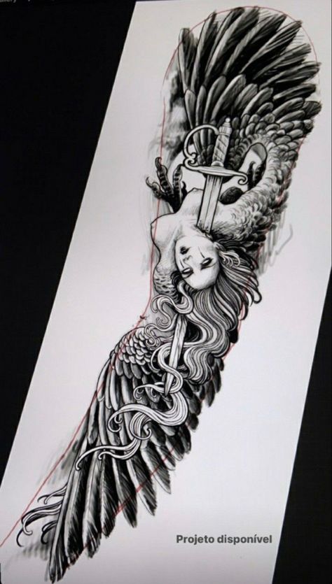 Tattoo Dark, Dark Art Tattoo, Dark Tattoo, Design Drawings, Tattoo Design Drawings, Tattoo Tattoo, Tattoo Drawings, Dark Art, Tattoo Design