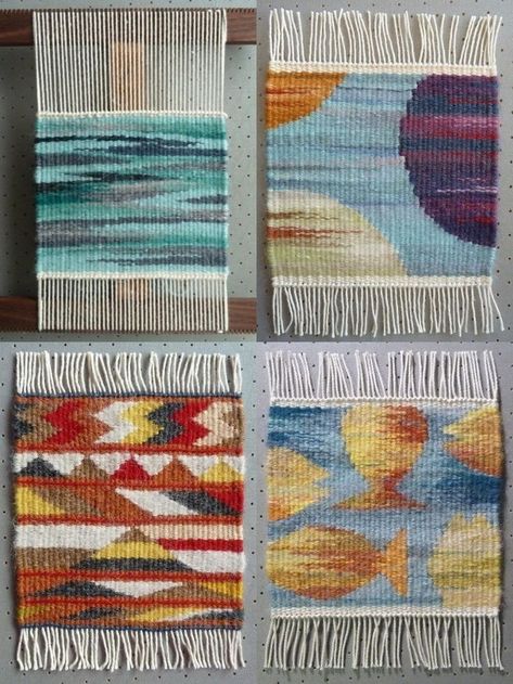 Large Weaving, Wall Decor Pastel, Tapestry Loom Weaving, Weaving Tapestry, Tapestry Loom, Weaving Inspiration, Fiber Wall Art, Weaving Loom Projects, Weaving Wall Hanging