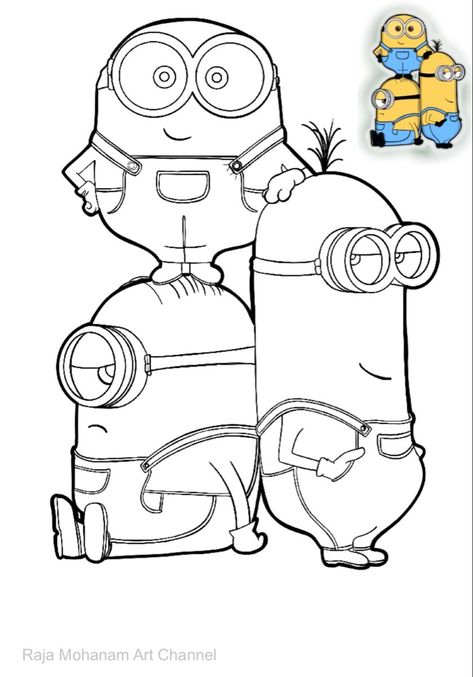 Coloring Page Printable Coloring Minions, Free Disney Coloring Pages, Minion Coloring Pages, Super Mario Coloring Pages, Minions Coloring Pages, Stitch Coloring Pages, Fathers Day Coloring Page, Free Kids Coloring Pages, Disney Drawings Sketches