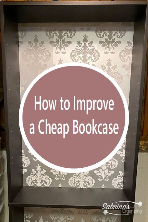 Upcycle Bookcase, Bookcase Redo, Cheap Bookcase, Cheap Bookshelves, Bedroom Bookcase, Cheap Shelves, Shelf Makeover, Bookcase Makeover, Bookshelf Makeover