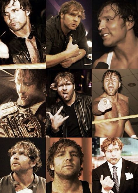 I'm The ULTIMATE Lunatic Fringe Fangirl Of ALL TIME You Can't Deny My Fangirl Ness LOL Dean Ambrose Wallpaper, John Moxley, Wwe Birthday, Shield Wwe, Wwe Dean Ambrose, The Shield Wwe, Rebecca Quin, Wwe Tna, Jon Moxley