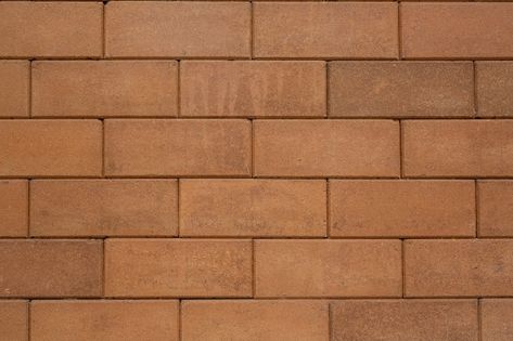 Brown block bricks. Concrete Block Walls, Brick Wall Texture, Brown Brick, Brick Texture, Small House Design Plans, Brick Design, Color Cafe, Block Wall, Concrete Blocks