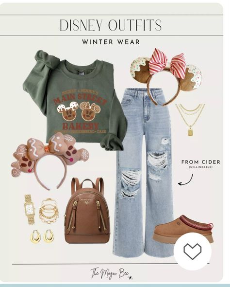 Disney Diy Outfits Ideas, Disneyworld December Outfit, Disney World Holiday Outfits, Disneyland Outfits In December, Disney Fits Aesthetic Winter, Disney World Outfits December, Disney World December Outfits, Island Of Adventure Orlando Outfit, Disney World Winter Outfits