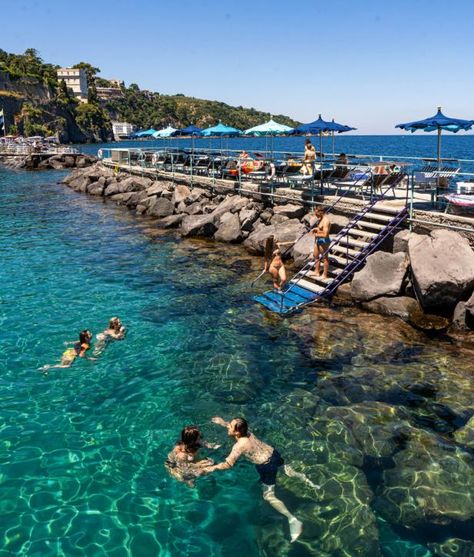 Location of the Marameo Beach Sorrento – How to reach us Vacation Board, Sorrento Beach, Italy Road, Italy Destinations, Italian Living, Sound Track, Central Square, Sorrento Italy, Future Dreams