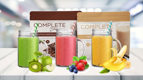 If you're looking for more ideas on how to make your Juice Plus shakes taste better, check out the following yummy vegan protein shake recipes. If you don’t have time for a sit-down breakfast, then Juice Plus Chewables, Green Smoothie Vegan, Juice Plus Shakes, Shake Ideas, Juice Plus Complete, Vegan Protein Shake, Vegan Shakes, Low Calorie Fruits, Vegan Juice