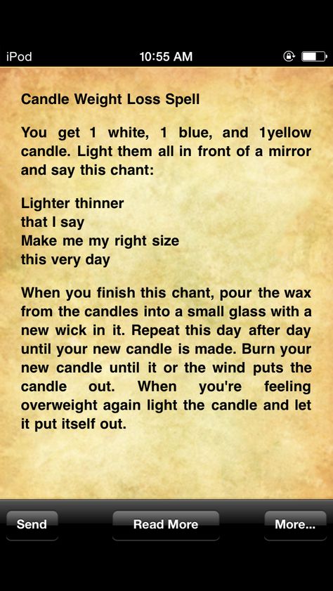 Candle Weight Loss Spell Healing Candle Spell, Candle Magick Spells, Hoodoo Spells, Beauty Spells, Spells For Beginners, Magic Spell Book, Magick Spells, Candle Magick, Wiccan Spell Book