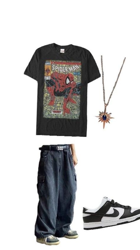 Spiderman Outfit Ideas, Cute Fall Fits, Spiderman Outfit, Bts Clothes, Outfits Dr, Fit Inspired, Calm Fits, Skater Outfits, Matching Clothing