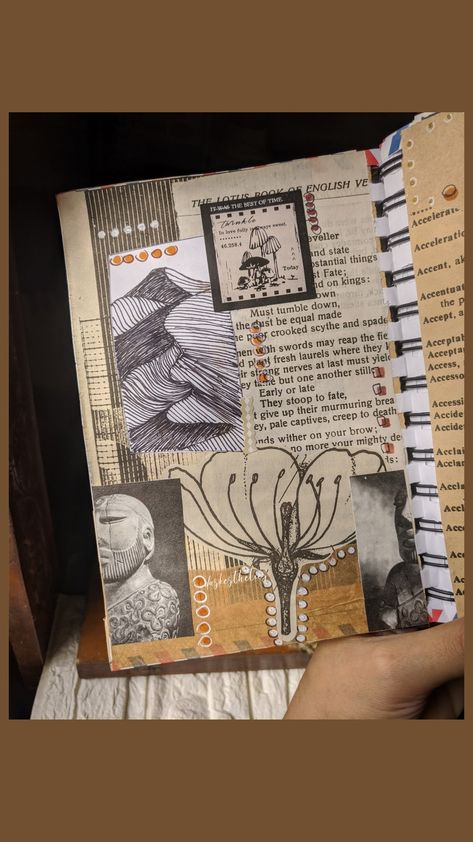 Historic Vintage Aesthetic Scrapbook Spread Idea ✨#scrapbooking Historical Scrapbook Ideas, History Scrapbook Ideas, Vintage Aesthetic Scrapbook, Aesthetic Scrapbook, Scrapbook Photos, Scrapbook Inspo, Legacy Projects, Historical Design, Vintage Scrapbook