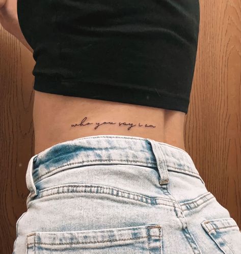 Praise Tattoo Ideas, Minimalist Tattoo Bible Verse, Christian Linework Tattoo, Bible Verse Tattoo Placement For Women, Hebrew Back Tattoo, Christian Fine Line Tattoo Ideas, Praise God Tattoo, I Am Enough Bible Tattoo, Reckless Love Of God Tattoo