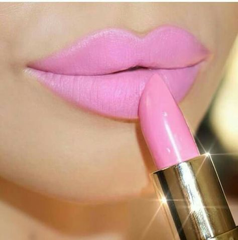 Pretty volor Pink Lipstick Shades, Light Pink Lipstick, Rosa Barbie, Pink Lipstick, Fairy Godmother, Pink Makeup, Beautiful Lips, Lipstick Makeup, Gorgeous Makeup