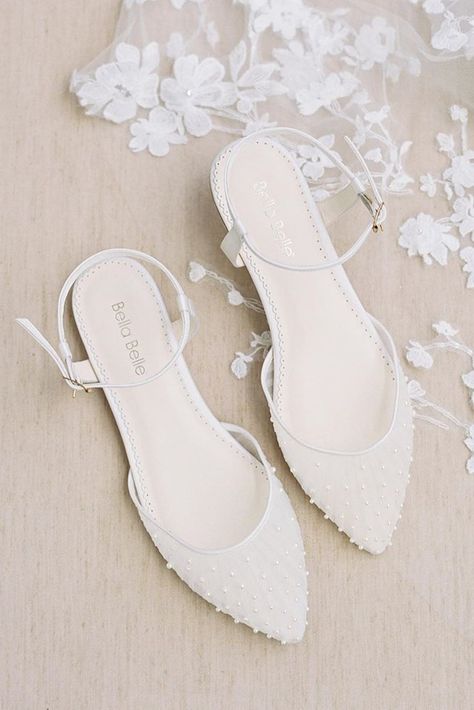 Flat Wedding Shoes, Wedding Shoes Flats, Wedding Flats, Wedding Forward, 3 Inch Heels, Stylish Wedding, Fashion Tips For Women, Comfort Style, For Lovers