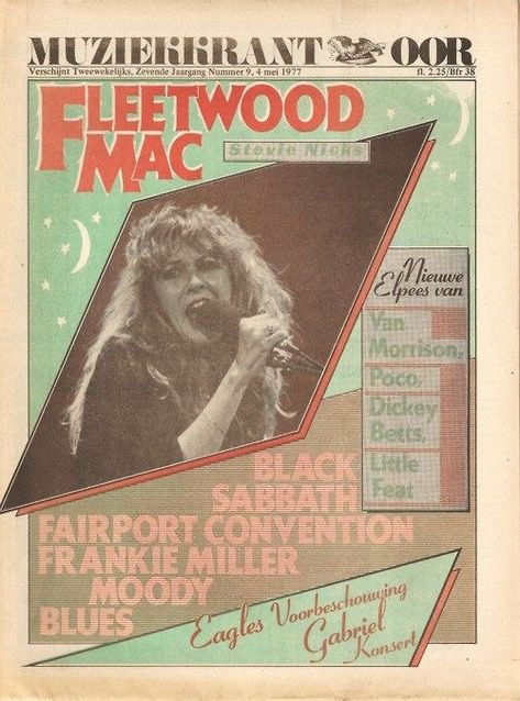 Concert Poster, Fleetwood Mac, Cover Art, Mac, Concert, Art