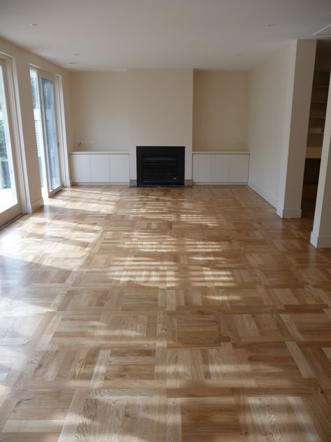 Haddon Hall parquet - Natural oak colour Oak Parquet, Haddon Hall, Parquet Floor, Refinishing Floors, Parquet Flooring, Oak Color, French Oak, Light Oak, House Inspo