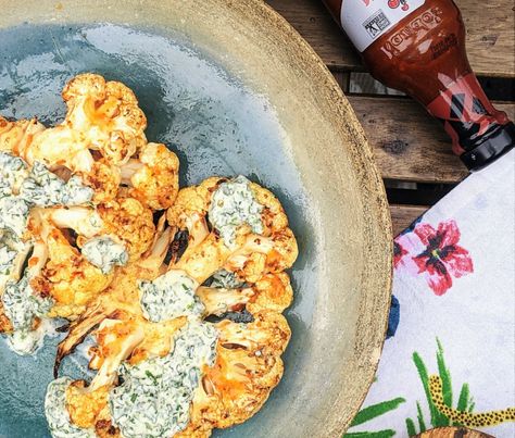 Nando's | PERi-PERi Grilled Cauliflower "Steaks" Peri Peri Recipes, South African Restaurant, Grilled Cauliflower Steaks, African Restaurant, Salad Recipes Gluten Free, Grilled Cauliflower, Griddle Recipes, Broccoli Salad Recipe, Peri Peri