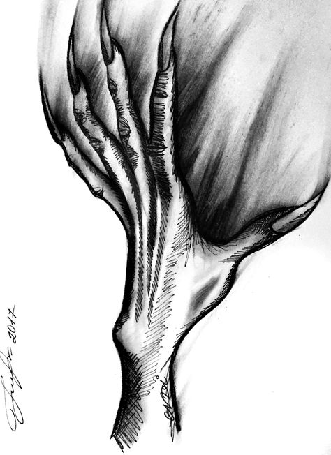 Creepy Hand Reaching Out, Hand Witch Drawing, Hand With Claws Drawing, Spooky Hands Drawing, Demon Ink Drawing, Demon Hand Drawing, Demon Claws Drawing Reference, Monster Hand Drawing, Evil Hands Drawing