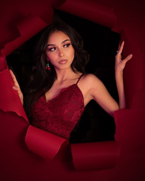 Creative Photography using ripped paper 📄 Paper Photoshoot, Paper Rip, Paper Photography, Ripped Paper, Model Beauty, Creative Portraits, Creative Photography, Red Formal Dress, One Shoulder Formal Dress