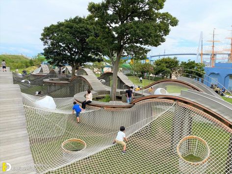 Net Architecture, Playgrounds Architecture, Urban Ideas, Urban Playground, Resort Architecture, Amazing Homes, Architectural Engineering, Children Park, Architecture Model House