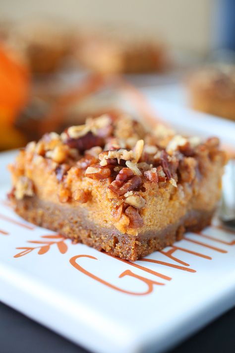 Pecan Pumpkin Pie, Pumpkin Pie Bars Recipe, Sweet Potato Seasoning, Pumpkin Dump Cake Recipe, Pecan Pumpkin, Cream Cheese Bars, Dump Cake Pumpkin, Pie Bar Recipes, Pumpkin Pecan Pie