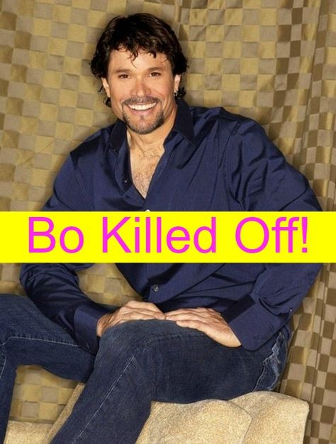 Days of Our Lives (DOOL) Spoilers: Bo Killed Off - Hope Forced to Say Goodbye One Last Time as Bo Dies 50s Stars, Shawn Christian, Peter Reckell, John Aniston, Kristian Alfonso, Josh Taylor, Alison Sweeney, James Scott, Soap Opera Stars