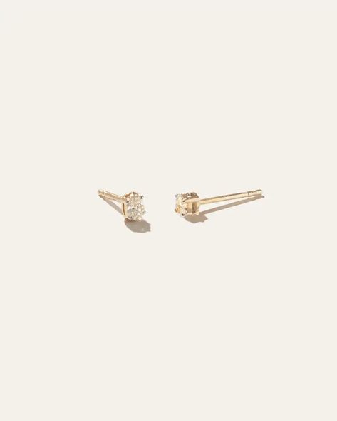 Fine Jewelry | Quince Oval Diamond Earring, Brilliant Earth Rings, Second Piercing, Sell Gold, Diamond Stud Earrings, Oval Cut Diamond, Diamond Stud, Precious Gems, Fine Jewellery Earrings