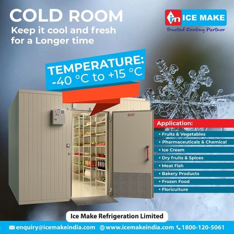 Cold Room Manufacturer Furnace Room Ideas, Cold Room Storage, Cold Storage Room, Furnace Room, Refrigeration And Air Conditioning, Meat Markets, Cold Room, Food Processing, Cold Storage