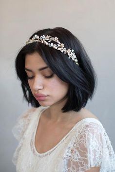 Loose Wedding Hair, Short Hair Bride, Hair Extensions Best, Trendy Hairstyle, Short Wedding Hair, Penteado Cabelo Curto, Mid Length Hair, Creative Hairstyles, Wedding Hair And Makeup