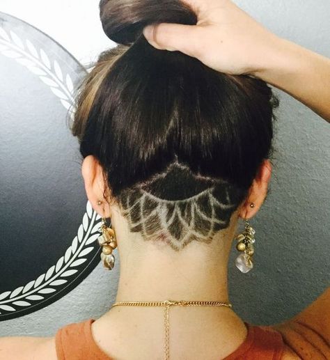 Hair Tattoo Designs, Undercut Hair Designs, Undercut Designs, Undercut Long Hair, Shaved Hair Designs, Shaved Undercut, Undercut Women, Haircut Designs, Hair Tattoos