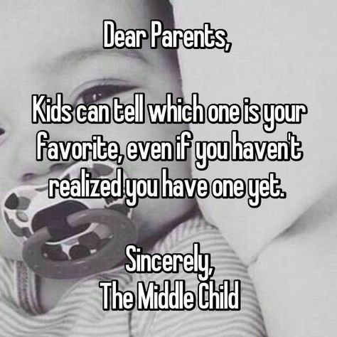 Middle Child Quotes, National Middle Child Day, Middle Child Humor, Middle Child Syndrome, Parenting Advice Quotes, Child Quotes, The Middle Child, Dear Parents, Middle Child