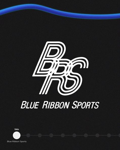 Nike's humble beginnings in 1964 as Blue Ribbon Sports by Bill Bowerman and Phil Knight featured a retro, interlinked BRS logo, setting the stage for future innovation. It officially became Nike in 1971, the logo was designed by Carolyn Davidson who was a student at Portland State University where Knight was an assistant professor. Davidson was paid $35 for the work(now she has shares worth over $3M). The iconic logo swoosh is not a checkmark it symbolizes the wing of the Greek goddess of v... Carolyn Davidson, Future Innovation, Studio Brand Identity, Bill Bowerman, Portland State University, Phil Knight, Goddess Of Victory, Assistant Professor, Humble Beginnings