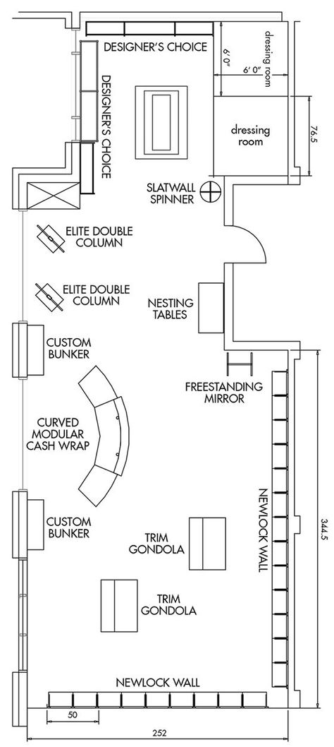 Retail Store Design Layout, Store Design Layout, Shop Floor Plan, Retail Store Layout, Store Plan, Store Layout, Store Interiors, Shop House Plans, Shop Window Design