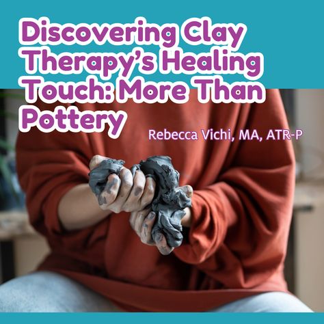 Learn more about clay therapy in this blog post by Rebecca Vichi, MA, ATR-P!

Read more of this blog post on our website https://bit.ly/44RErHP Clay Therapy Activities, Art Therapy Clay, Clay Art Therapy, Clay Therapy, Emotional Expression, Guided Imagery, Healing Touch, School Psychologist, Healing Therapy