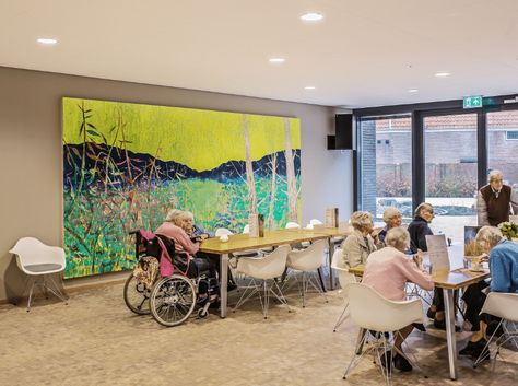 Project Of The Week - Willibrord Nursing Home | SBID Elderly Care Center, Interior Design Jobs, Elderly Home, Hospital Design, Retirement Community, Home Health Care, Elderly Care, Home Building Design, Design Jobs