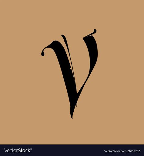 V In Different Fonts, Letter V Drawing, V Fonts Letters, V Font Design, Violet Dessert, V Calligraphy, Letter V Tattoo, Cursive V, Lettering Tattoo Fonts