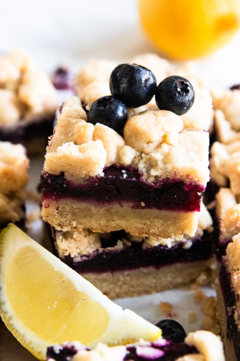 Lemon Blueberry Shortbread Bars - Good Things Baking Co Cherry Pie Crumb Bars, Crumb Bars, Fresh Cherry, Cherry Filling, Shortbread Bars, Cherry Desserts, Torte Cupcake, Dessert Bar Recipe, Sweet Fruit