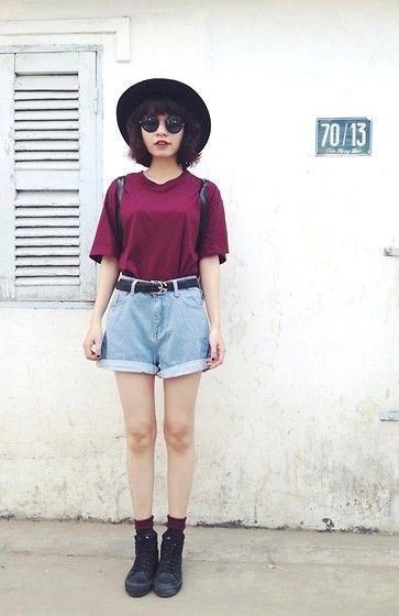 Change the shoes and it would be perfect. Diy Outfits, Look Retro, Hipster Outfits, Tumblr Outfits, Bohol, Hipster Fashion, Look Vintage, Fashion Mode, Looks Style