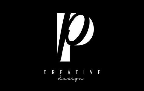 White and Black Letters Pp Logo with a minimalist design. Letters P and p with geometric and handwritten typography. Pp Logo Design Creative, Pp Letter Logo, Pp Logo Design Letter, Pp Logo Design, Pp Monogram, P Letter Logo Design, Pp Logo, P Letter Logo, Initials Logo Letters