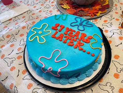 #cake #aesthetic #cakeideas #cakesofinstagram #cakedecoration #cakes #cakestyle #dessert #birthday #birthdayparty #birthdaypartyideas #birthdaycakeideas #spongebob #sweet Goodbye Cake, Latest Birthday Cake, Dessert Birthday, Spongebob Cake, Cake Aesthetic, Fashion Cakes, 17th Birthday, Cake Ideas, Birthday Parties