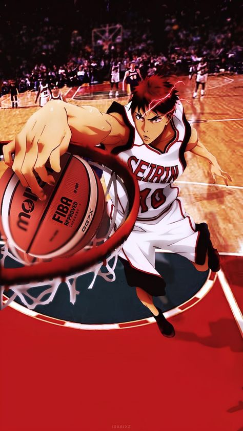 Kuroko's Basketball Wallpaper, Anime Basket, Taiga Kagami, As A Boyfriend, Kagami Kuroko, Aomine Kuroko, Kuroko No Basket Characters, Basketball Anime, Kagami Taiga