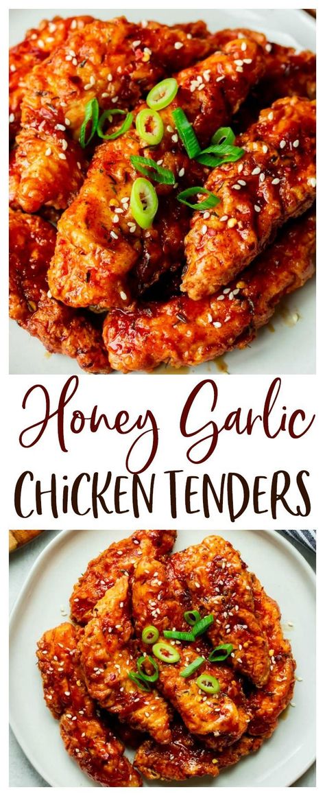 Honey Pepper Chicken, Easy Honey Garlic Chicken, Meal Prep Chicken, Garlic Chicken Recipe, Easy Chicken Recipe, Sweet And Spicy Chicken, Garlic Chicken Recipes, Chicken Tender Recipes, Spicy Honey