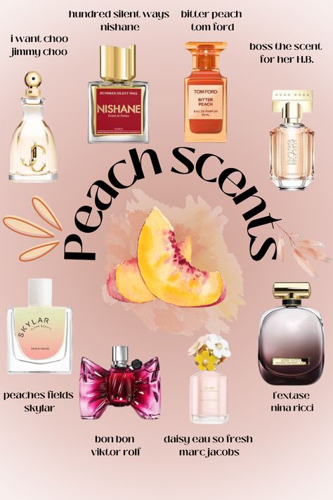 Boss The Scent For Her, Peach Scent, Daisy Eau So Fresh, Boss The Scent, Fresh Perfume, Perfume Recipes, Autumn Breeze, Fragrances Perfume Woman, Perfume Collection Fragrance