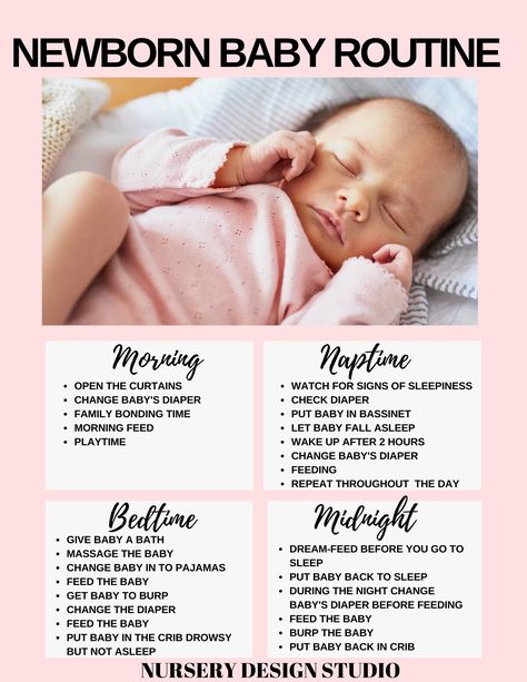 NEWBORN BABY SLEEP ROUTINE | NEWBORN SLEEP TIPS TO HELP NEW PARENTS | How to get a newborn to sleep. Getting your newborn to sleep longer stretches at night with our tips. #newbornsleeptips #sleeptips Baby Sleep Routine, Baby Trivia, Routine Printable, Newborn Schedule, Baby Routine, Baby Information, Newborn Baby Tips, Newborn Mom, Baby Sleep Schedule